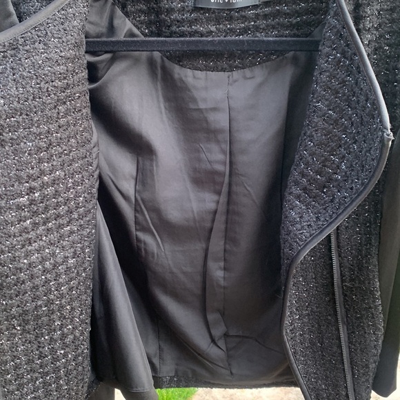 Eric + Lani Black Cocktail Jacket, size M - Picture 7 of 8